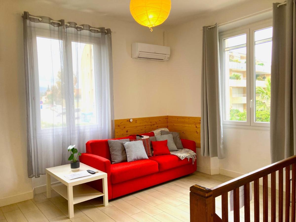 Blue Summer Vibes Duplex Studio For 4P, Ac, Sea View, Parking, Beach At 50M, Spa Access -3 La Ciotat Extérieur photo