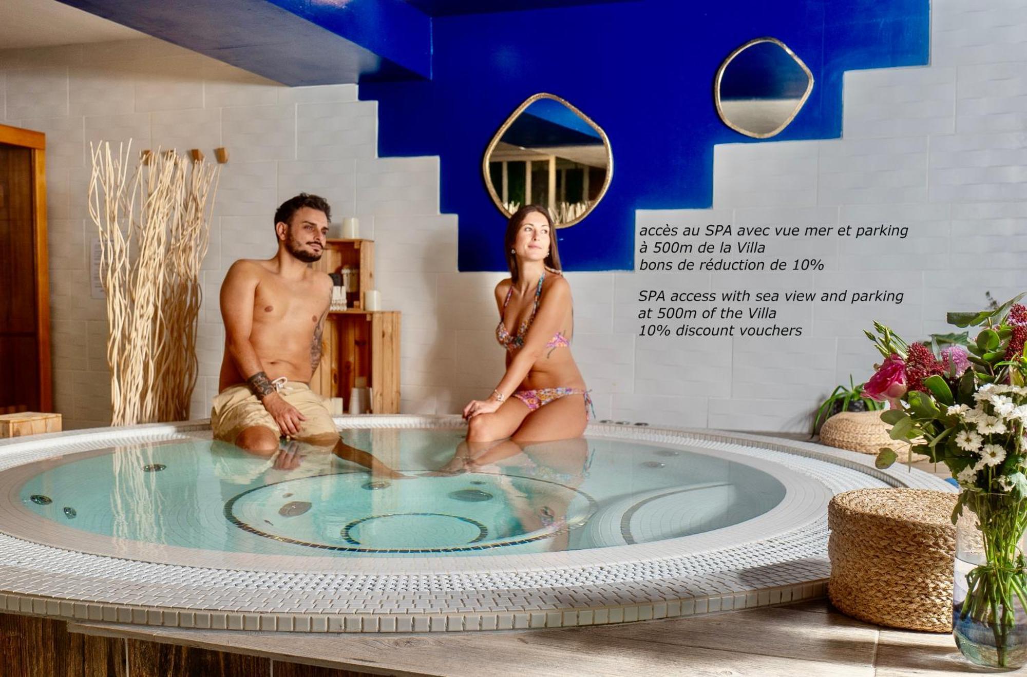 Blue Summer Vibes Duplex Studio For 4P, Ac, Sea View, Parking, Beach At 50M, Spa Access -3 La Ciotat Extérieur photo